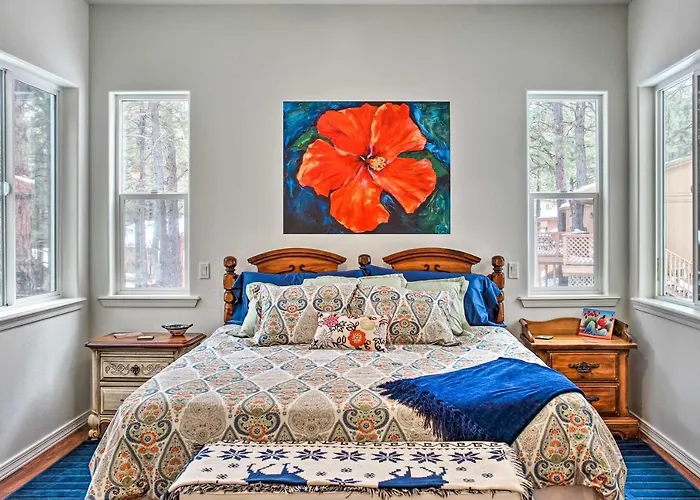 Сasa de vacaciones Flagstaff Family Retreat W/ Patio & Mountain Views Mountainaire